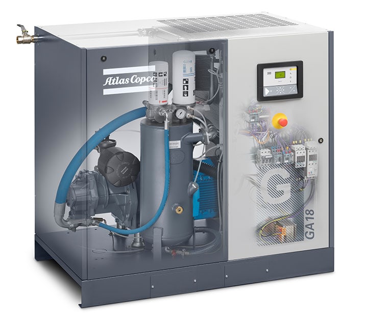 Kompresorji serije Atlas Copco GA