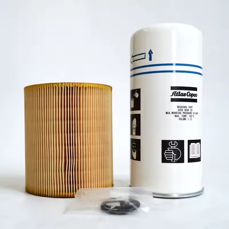 2901200610 ATLAS KOPCO KIT FILTERS FILTERS za olje Vbrizgani vijačni kompresor Original Original