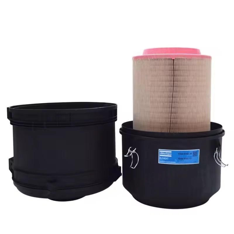 Atlas Copco Air Compressor Air Filter ohišje 1649800220 rabljeno original