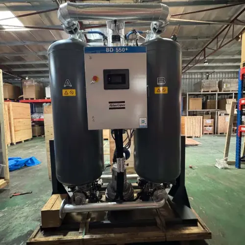Adsorpcijski sušilnik zraka Atlas Copco BD550+ Adsorpcijski sušilnik zraka Atlas Copco Originalni sušilnik zraka