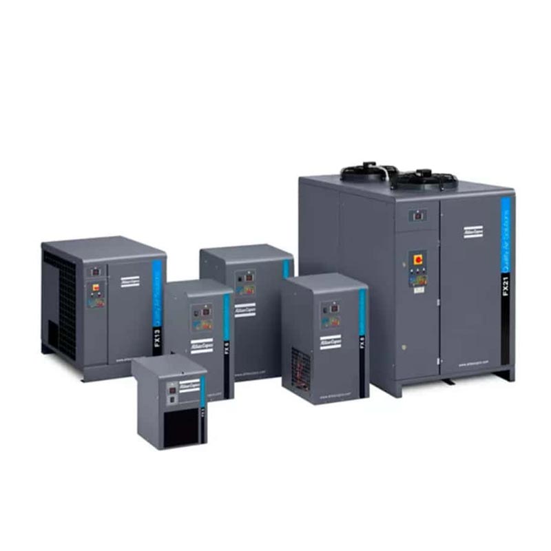 Atlas Copco F285 hladilni sušilnik zraka 17,1 M3 na minuto Originalni industrijski sušilnik stisnjenega zraka 16 barov