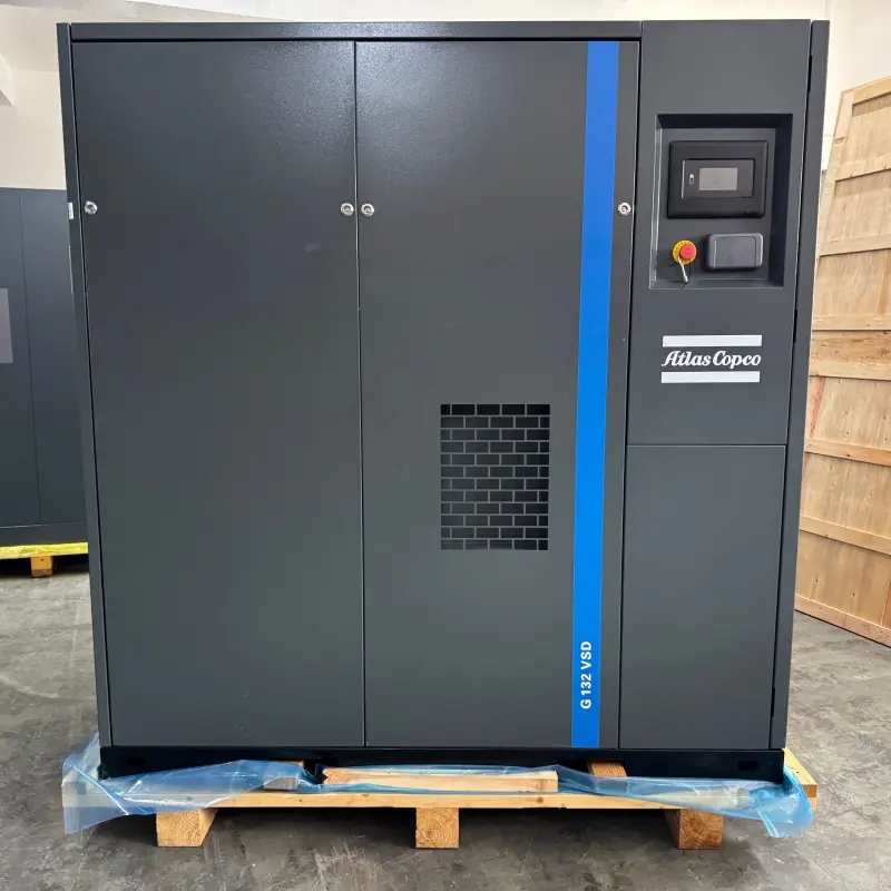 Atlas Copco G132VSD vijačni kompresor z vbrizgavanjem olja 400 V 50 HZ pogon s spremenljivo hitrostjo