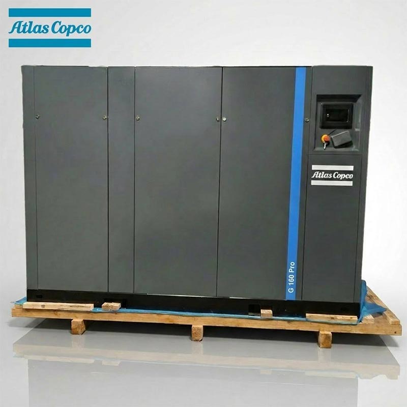 Atlas Copco GA160 Pro 160 kW 215 KM Rotacijski vijačni zračni kompresor z vbrizgavanjem olja 7,5 10 barov 1543CFM