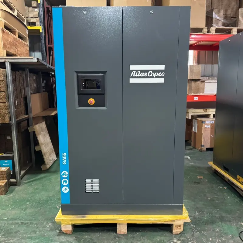 Atlas Copco GA55 55kW 75HP vijačni zračni kompresor z vbrizgavanjem olja Original