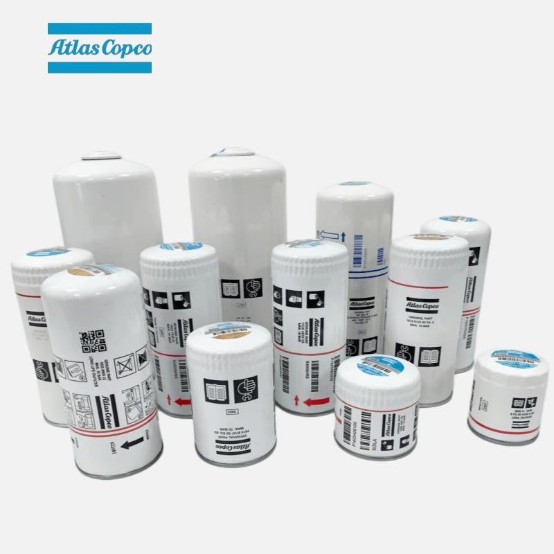 Originalni rezervni deli Atlas Copco 161487499 1614874700 Oljni filter za industrijski zračni kompresor