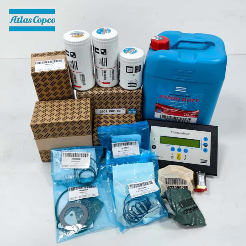 Originalni rezervni deli Atlas Copco 2906074100 2906074300 2906080000 2906081400 2906080200 2906081500 Deli kompresorja