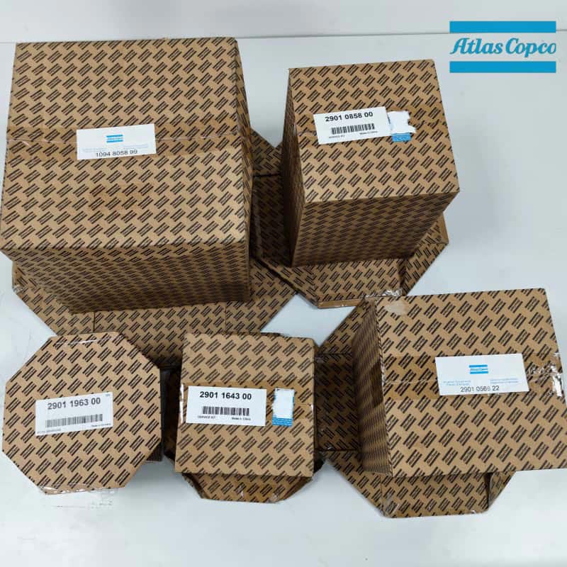 Komplet ločevalnikov olja za rezervne dele Atlas Copco 2901085800 2901164300 2901196300 1094805899 2901056622