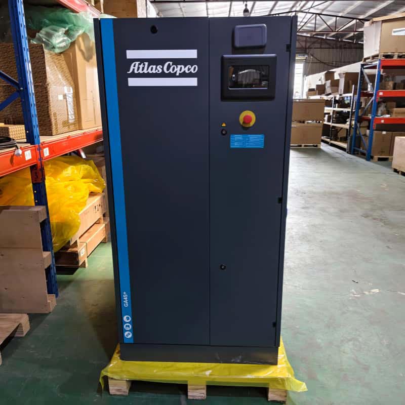 Atlas Copco stacionarni vijačni zračni kompresorji GA45+ mazani izmenični tok 380V/ 400V 45KW