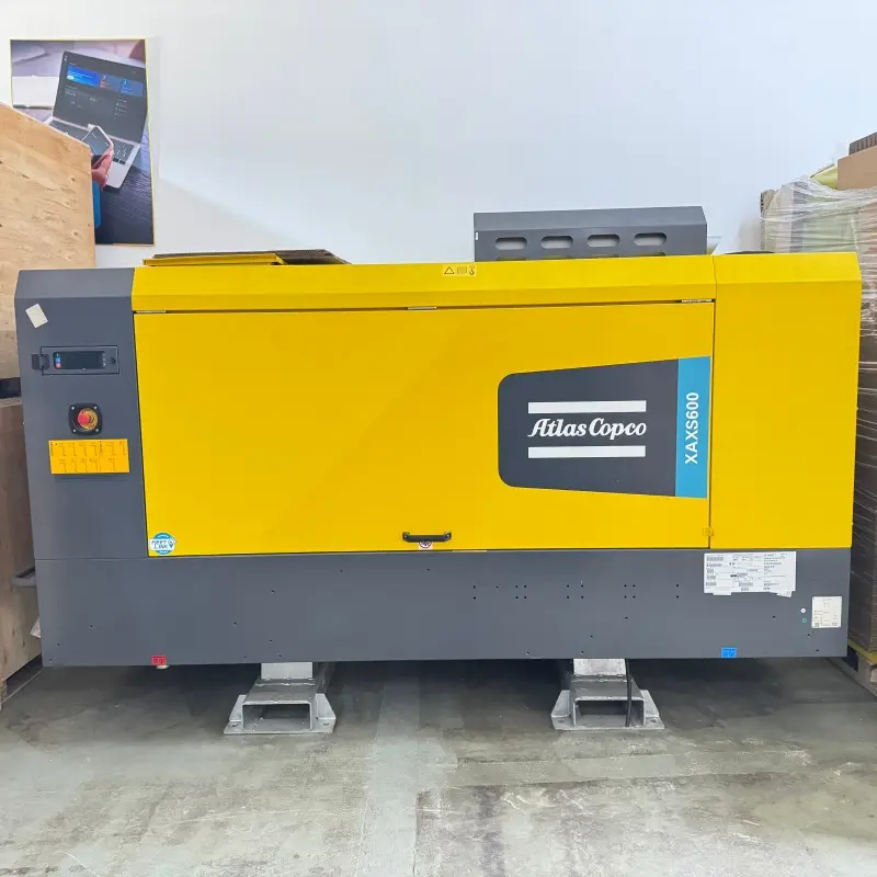 Atlas Copco XAXS600 Prenosni dizelski vijačni zračni kompresor Rudarstvo Vrtanje Original