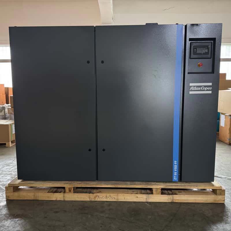 Atlas Copco ZT55 VSD FF | Zračni kompresor brez olja 55 kW za farmacevtsko živilsko industrijo, razred 0